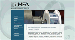 Desktop Screenshot of mfa-dortmund.de